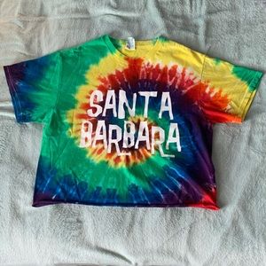 Tie-dye Santa Barbra shirt